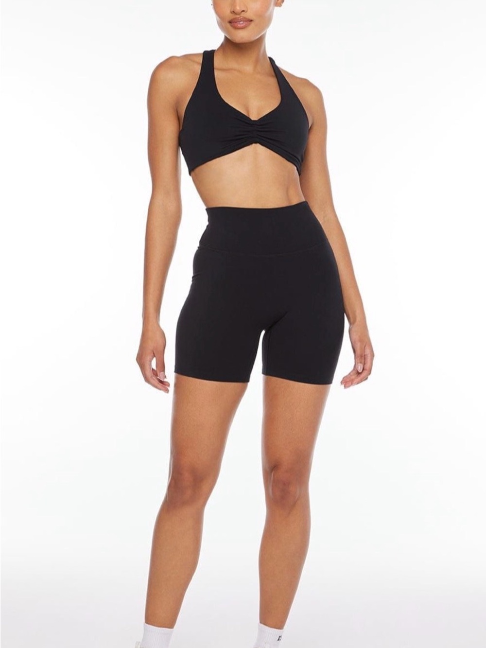 CSB Fade Scrunch 6” Biker Shorts- M